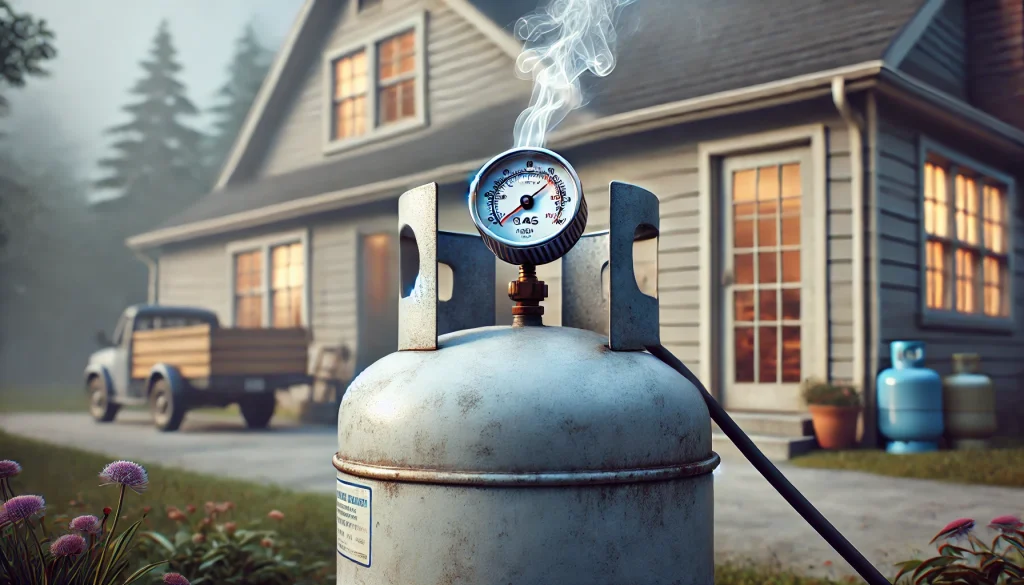 プロパンガス特有の残量不足による臭いの仕組み